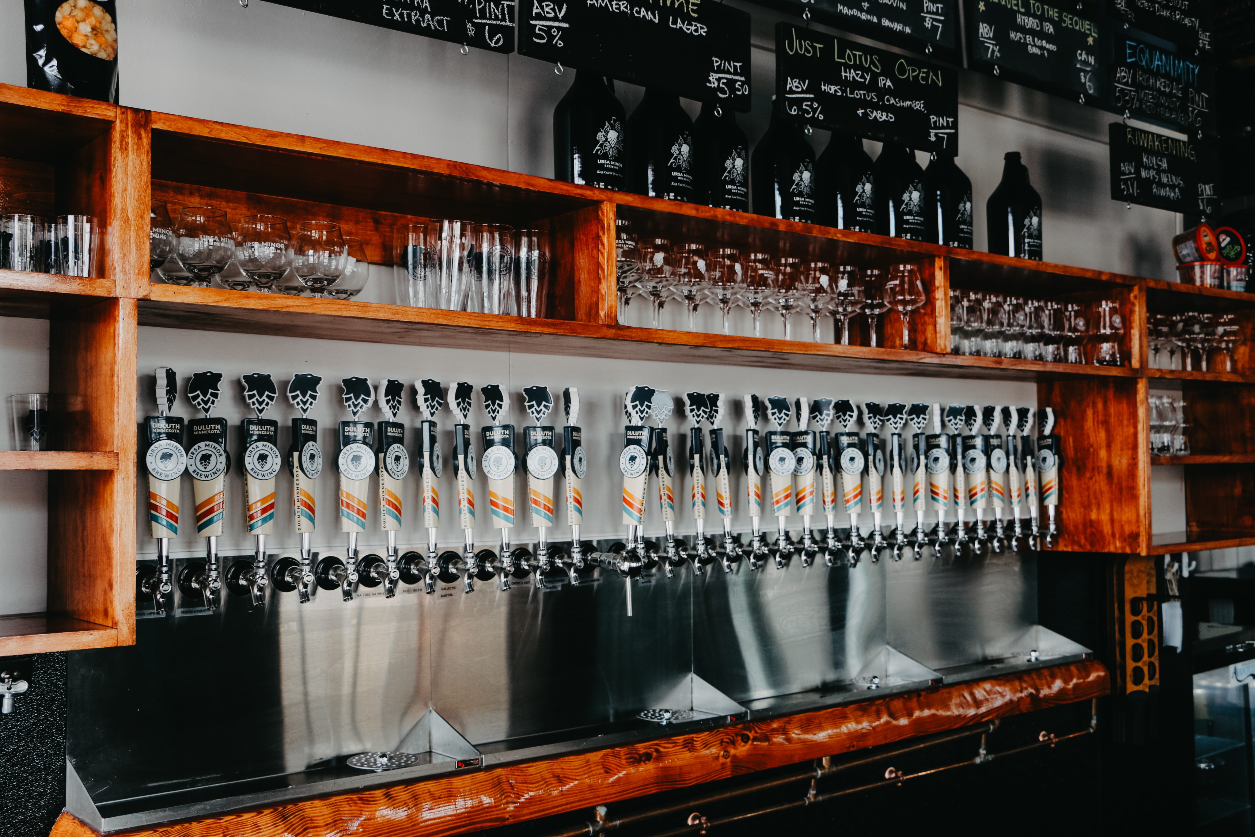 Ursa Minor tap handles