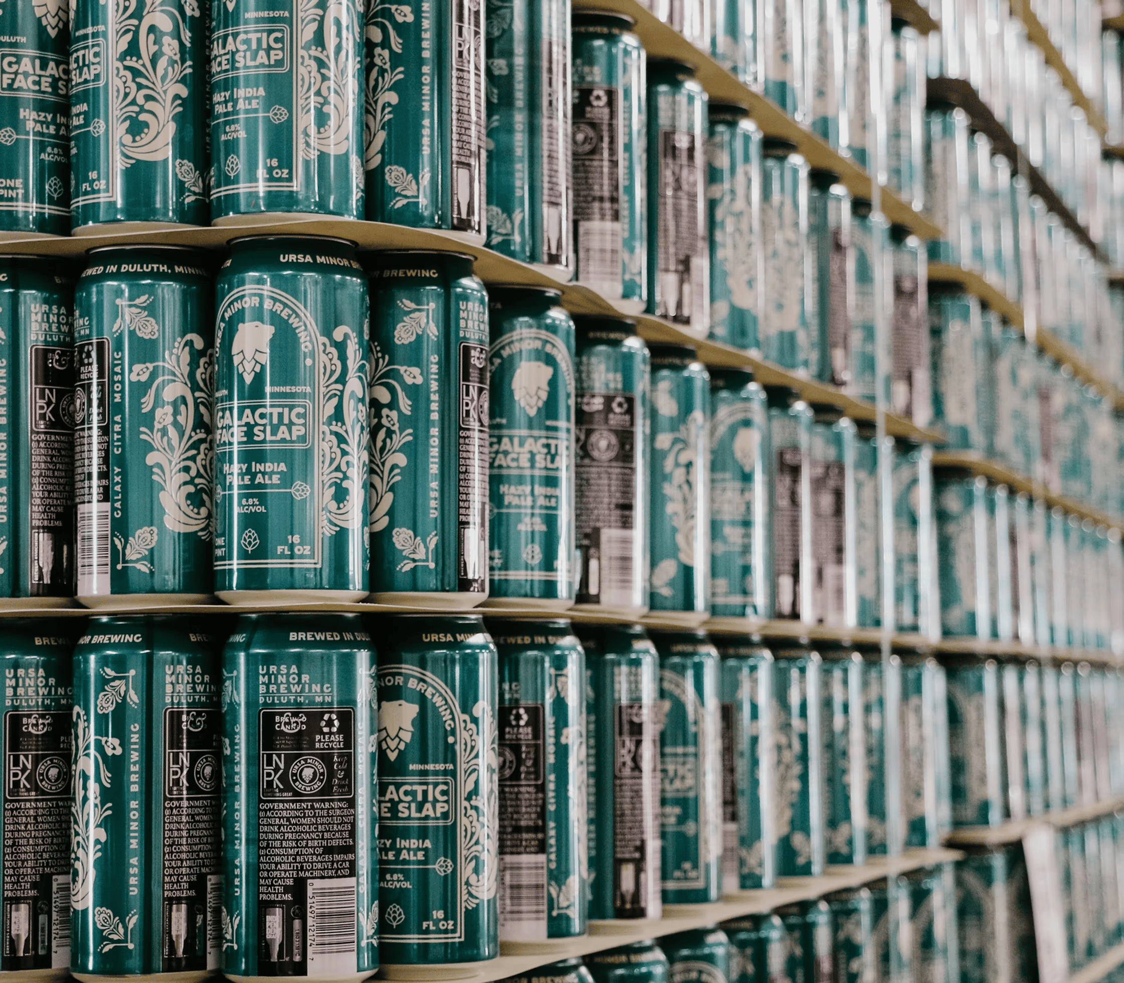 Ursa Minor beer cans